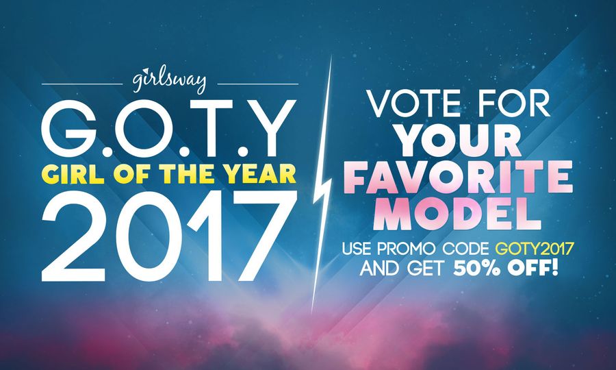 Girlsway Launches 2017 Girl of the Year Contest, 1st Fan Awards