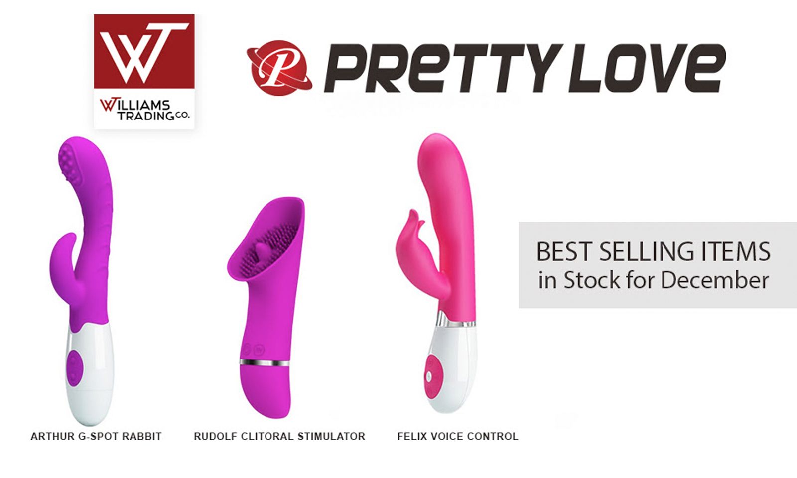Williams Trading Launches Pretty Love Best Seller Product Range