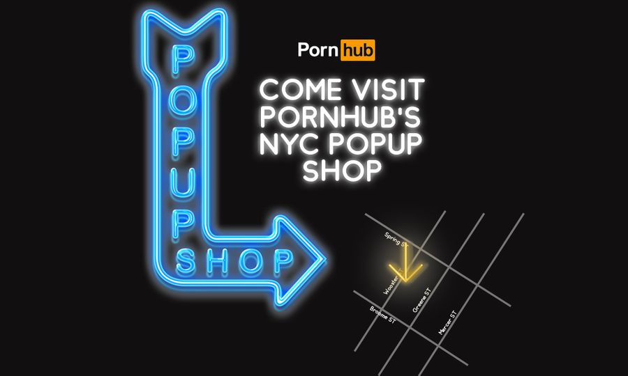 Pornhub Opens Throbbing Pop-Up Store in NYC