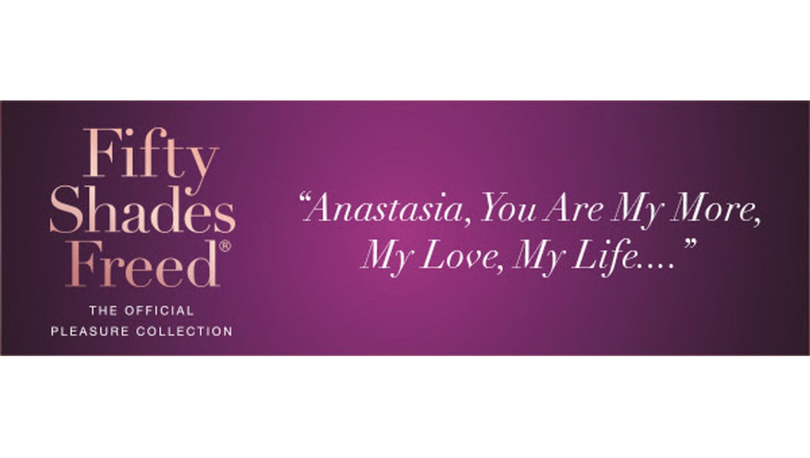 Lovehoney’s Fifty Shades Freed Collection Featured in Cosmo Video