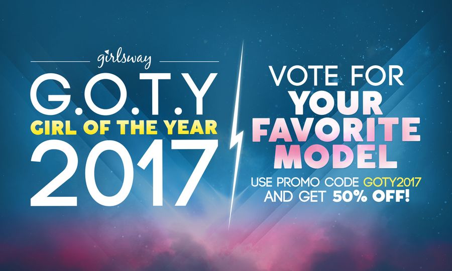 Fan Voting Open Now for Girlsway’s 2017 Girl of the Year Contest