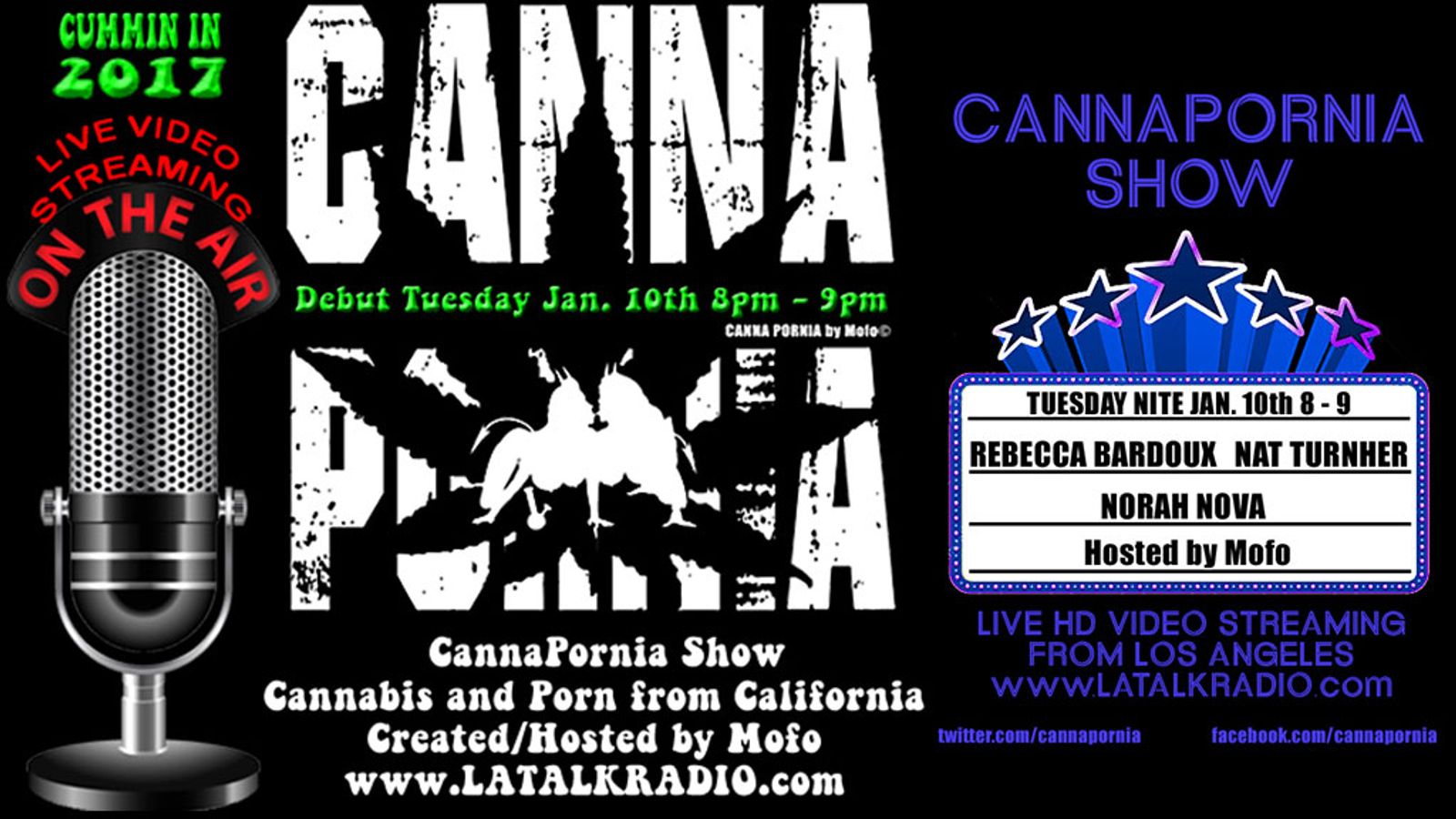 The CannaPornia Show to Debut, Discussing Cannabis and Porn in CA