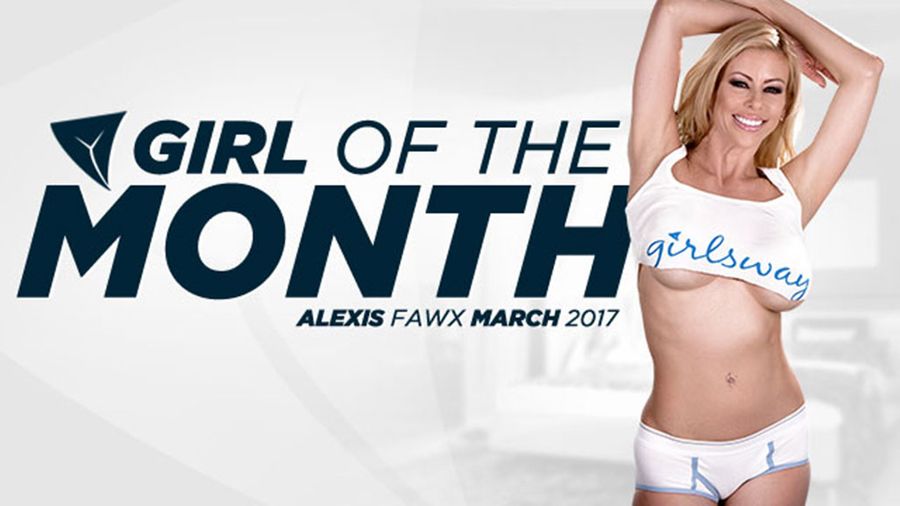 Top MILF Alexis Fawx Chosen As Girlsway Girl of the Month
