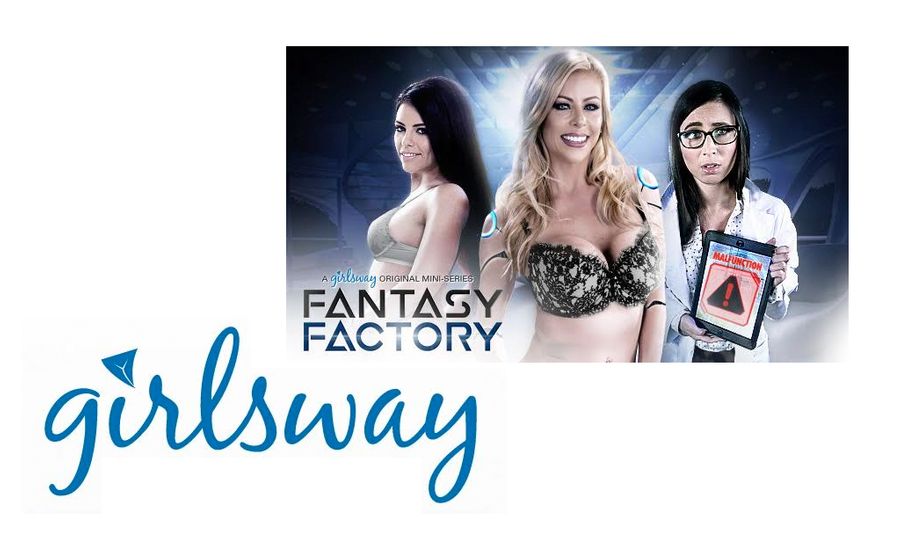 Girlsway’s 'Fantasy Factory' Brings Fans' Dreams into Virtual Reality