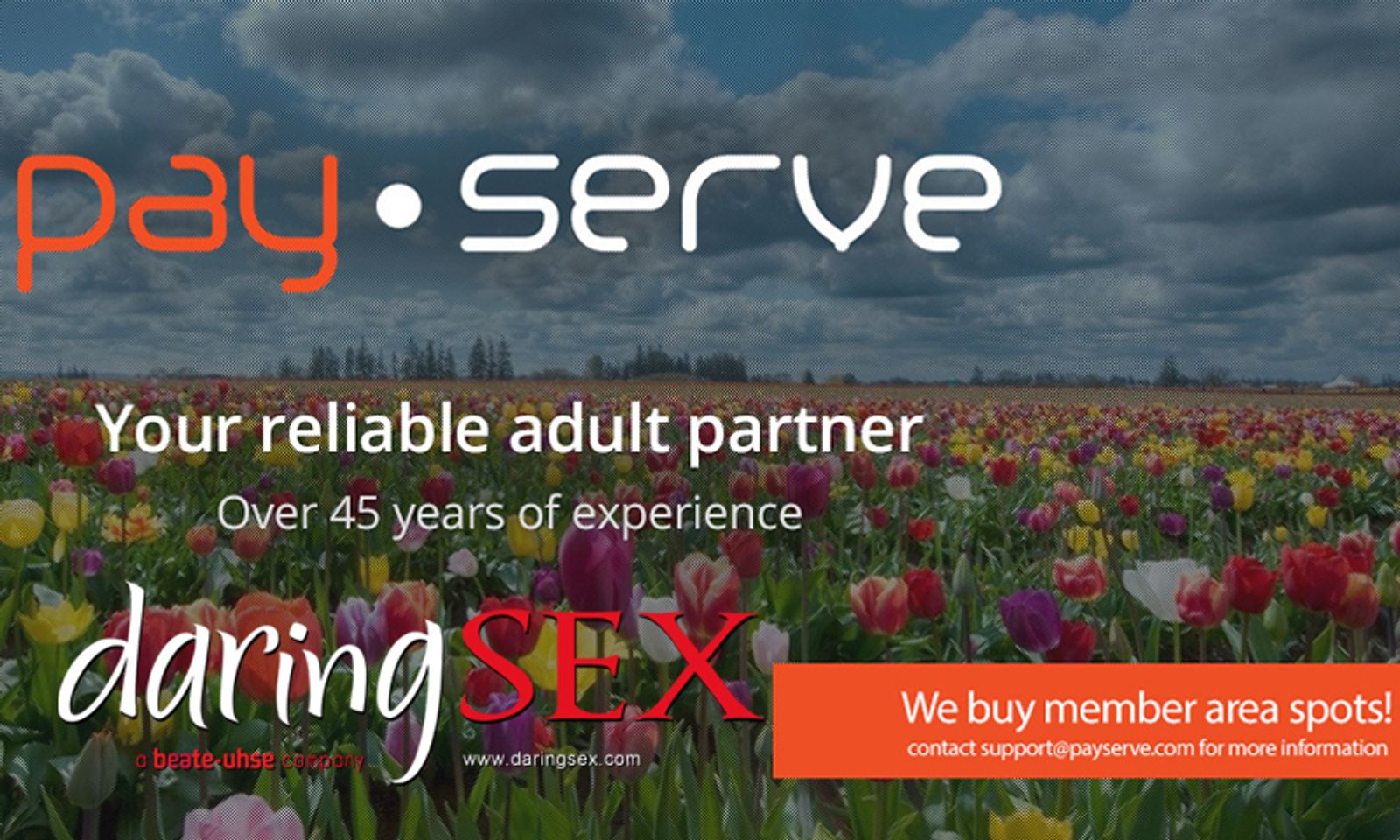 Payserve Adds DaringSex.com to Affiliate Management Portfolio