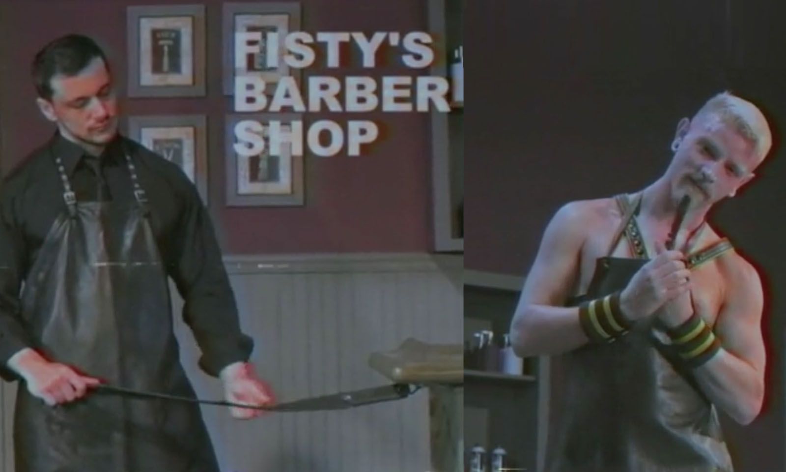 'Fisty's Barber Shop' Available Today in Falcon Studios Group Store