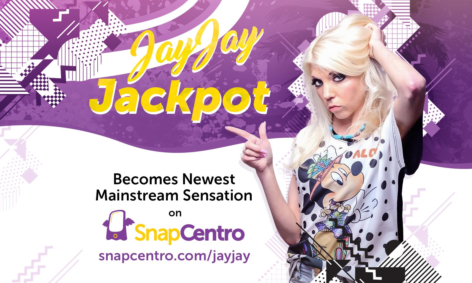 SnapCentro Hits JayJay Jackpot with Newest Mainstream Brand Maker