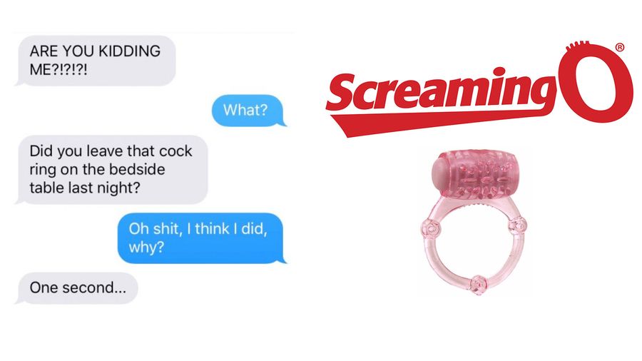 Screaming O Offers Free Cock Rings to Couple After Their Kid Found Theirs