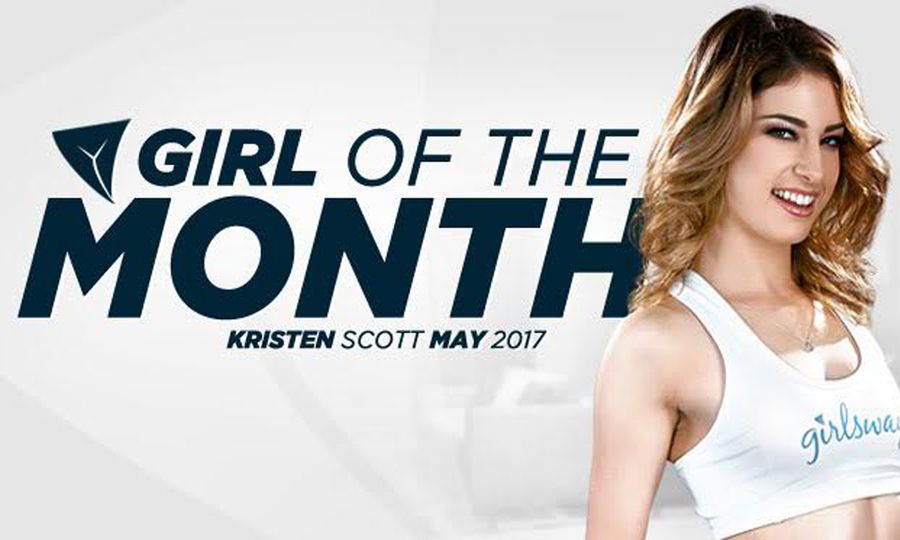Kristen Scott Becomes Girlsway Girl of the Month for May 