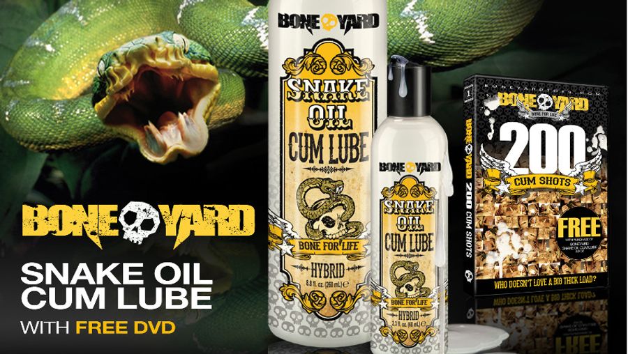 Boneyard Releases Snake Oil Cum Lube