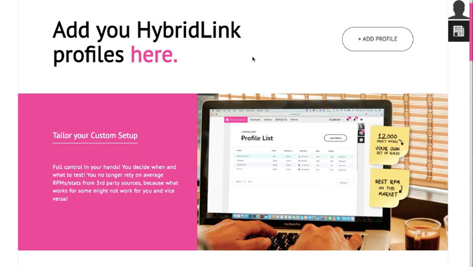 BitterStrawberry.com Launches HybridLink