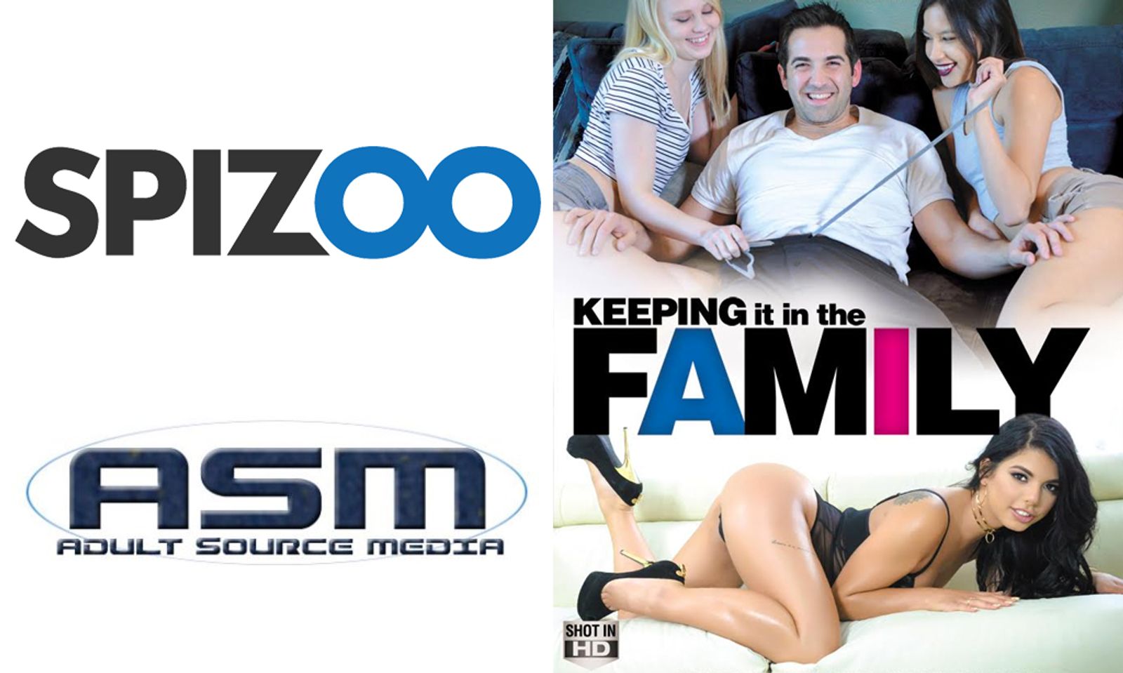 Adult Source Media Releases Spizoo's 'Keeping It in the Family'