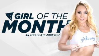 Girlsway Names AJ Applegate June Girl of the Month