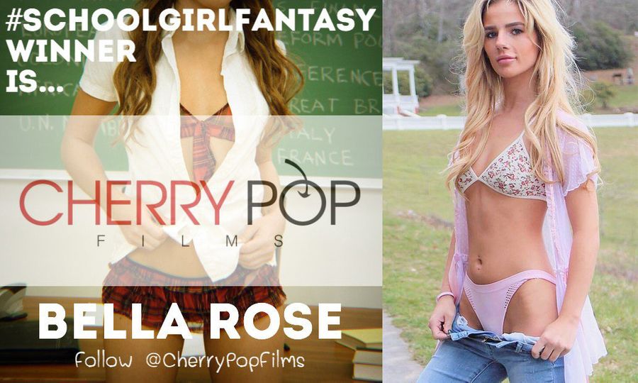 Bella Rose Wins Cherry Pop's Schoolgirl Casting Contest