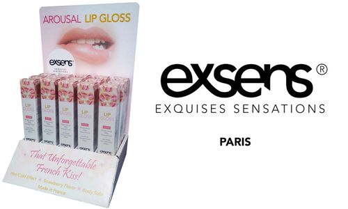 Exsens Debuts POS Display for Arousal Lip Gloss