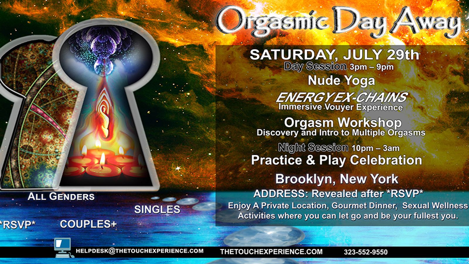 Nikki Morgan Invites The World To Orgasmic Day Away 5 In NYC