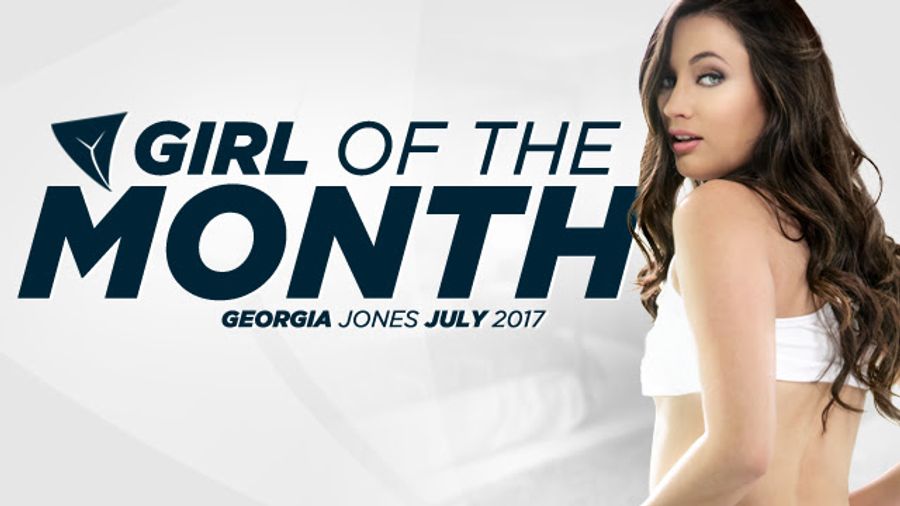 Girlsway Crowns Georgia Jones July Girl of the Month