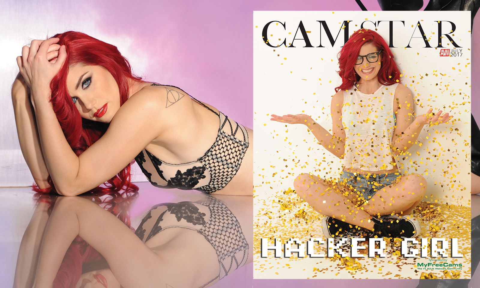 'HackerGirl' Opens Up in July CAMStar Magazine