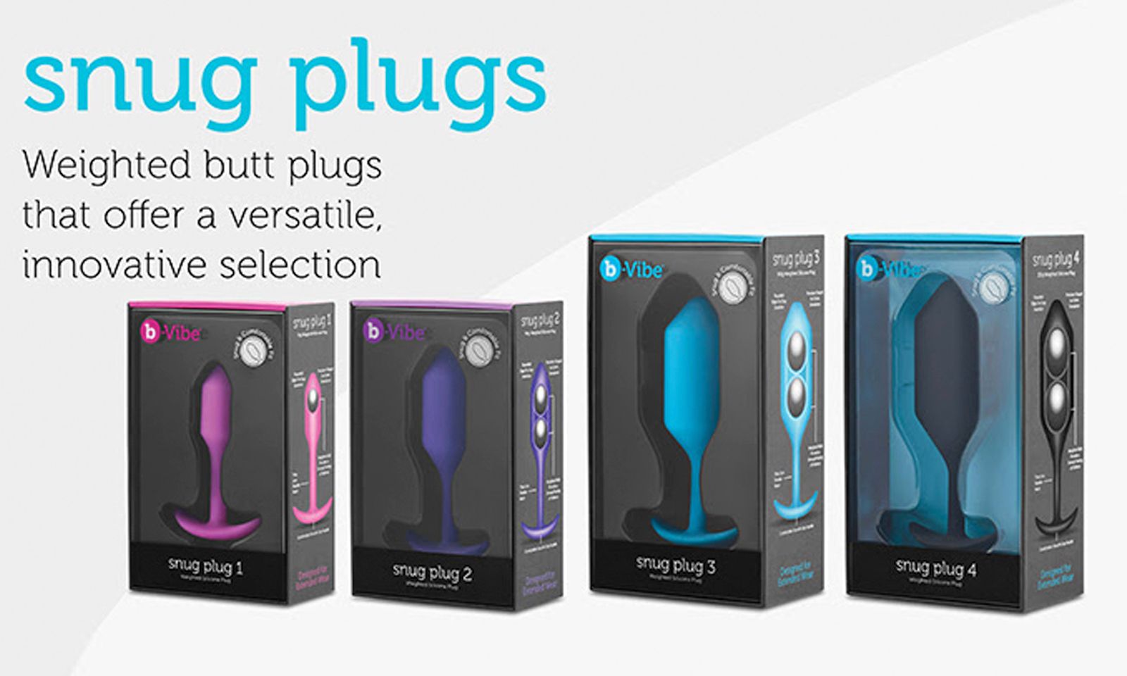 b-Vibe Debuts Snug Plugs Range