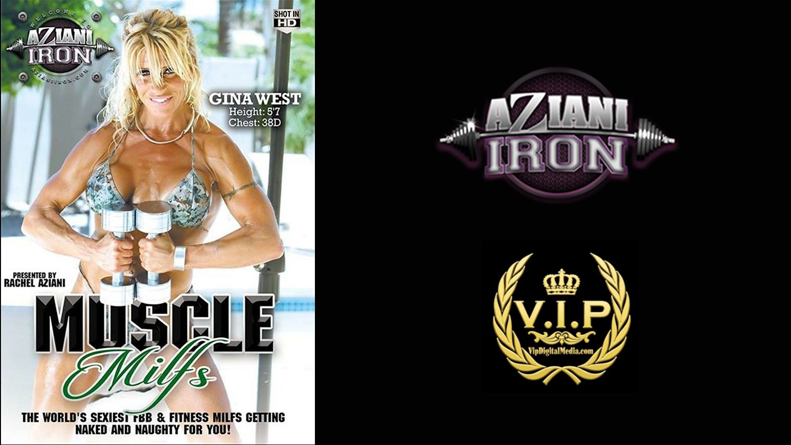 Aziani Iron Shows How Bodies Are Built In 'Muscle Milfs'
