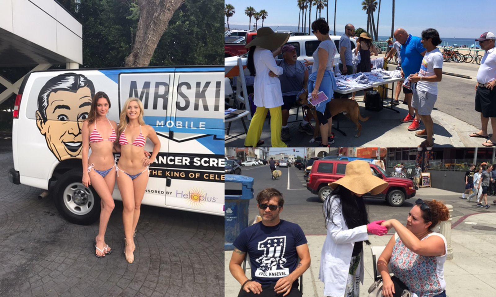 Mr. Skin Mobile Hits the Beach in L.A.