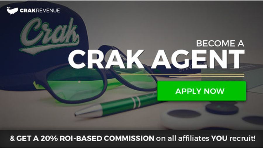CrakRevenue Announces Plans to Recruit 'Crak Agents'