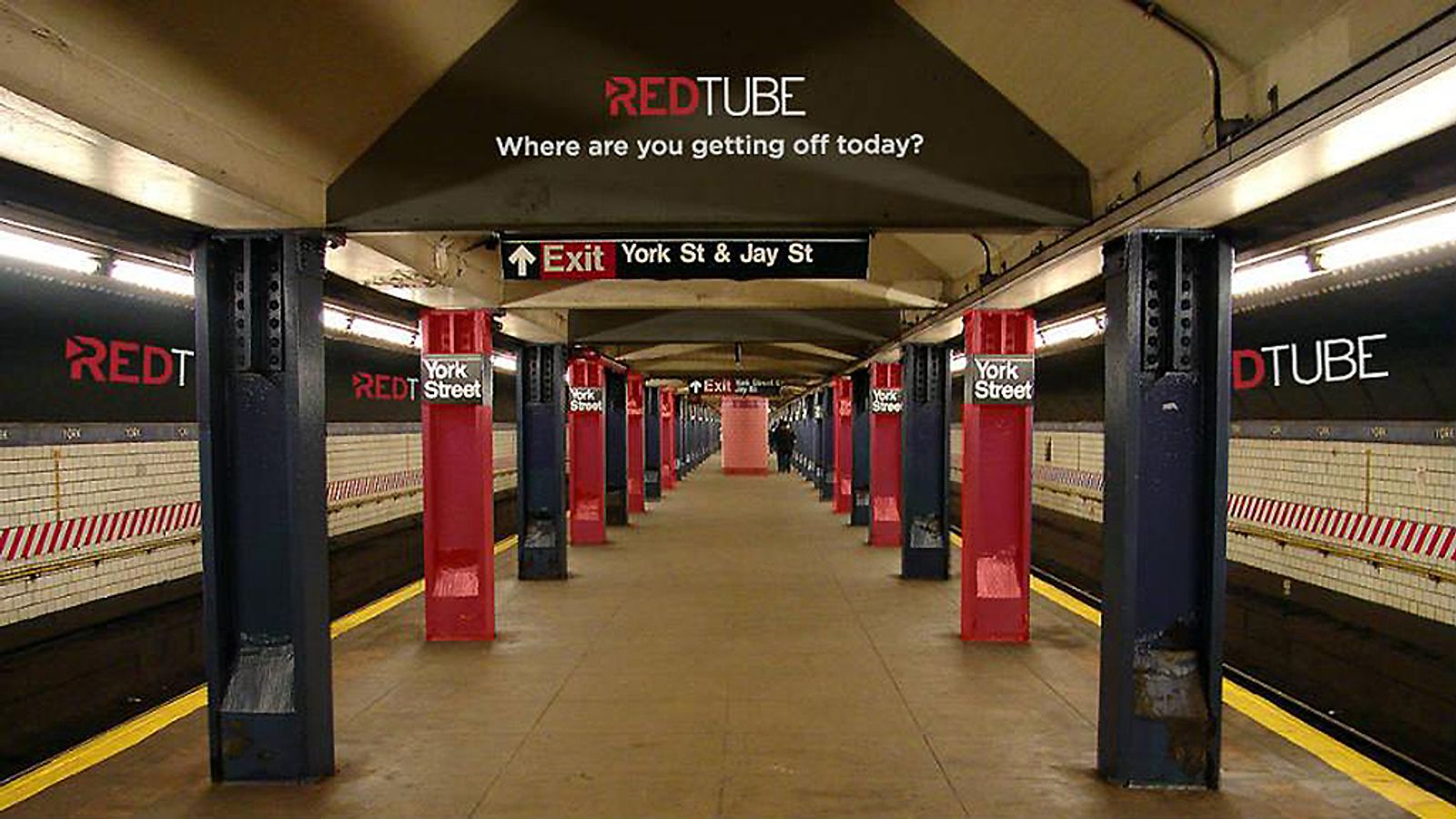 RedTube Asks NY Governor If It Can Sponsor a Subway Station