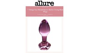 Allure, Women's Press Feature Pipedream Products’ Icicles Plugs 