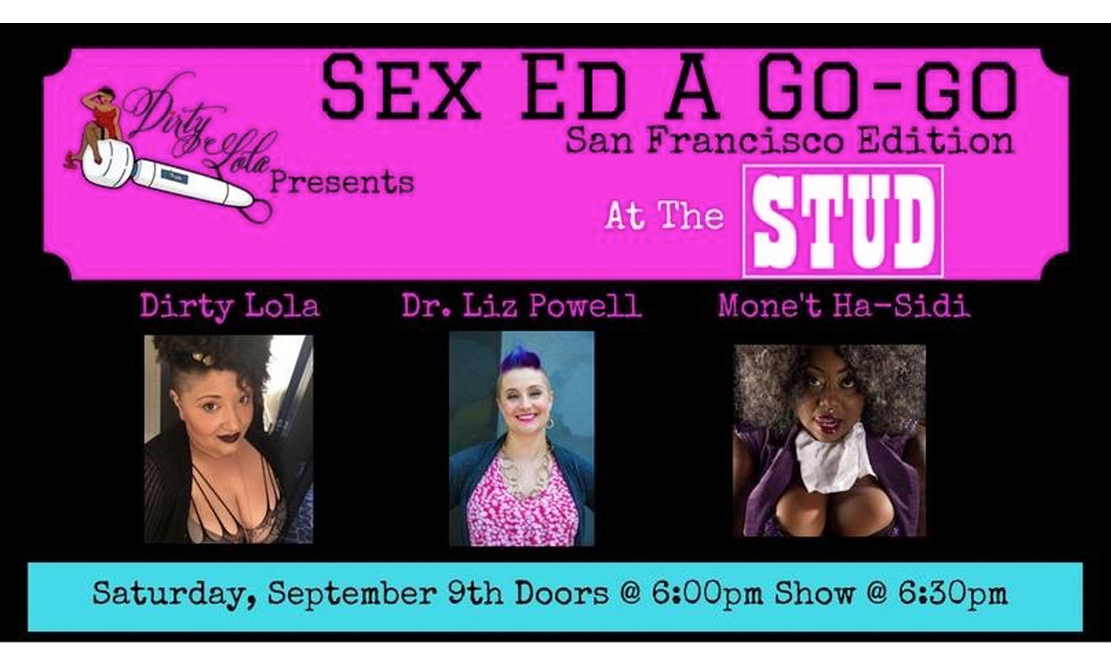 Sex Ed A Go Go Announces 1st San Francisco Show