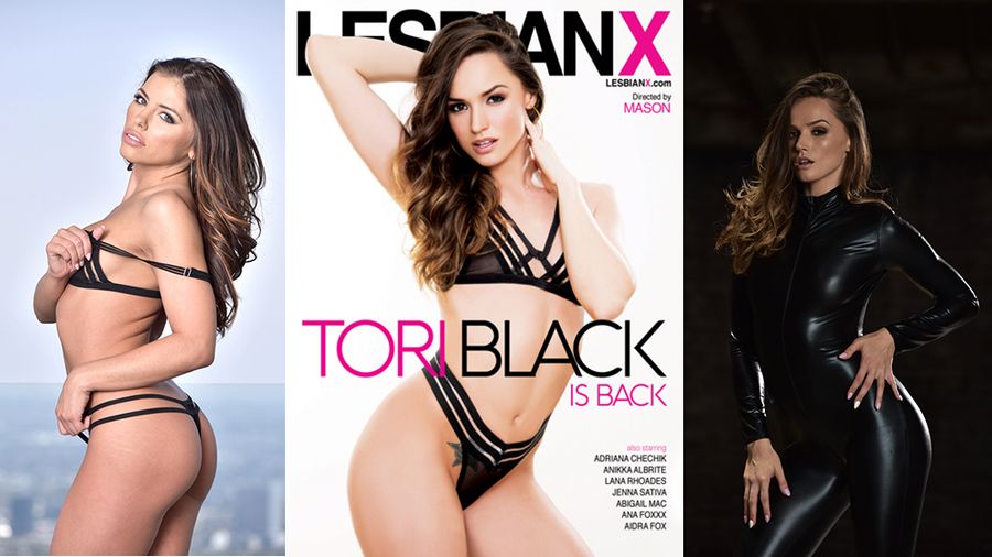 Lesbian X Gives Returning Star Tori Black a Star Showcase