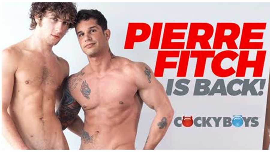 Pierre Fitch Returns to Porn With CockyBoys