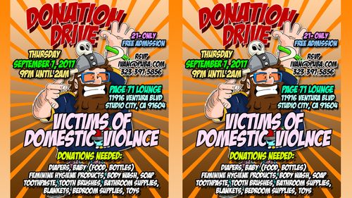 Director Ivan Mounts Donation Drive For Domestic Violence Victims