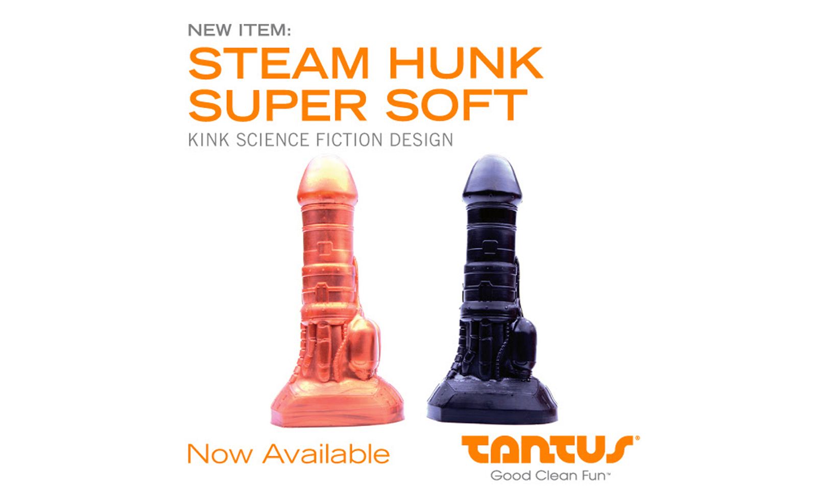Tantus Releases Steam Hunk Super Soft Dildos