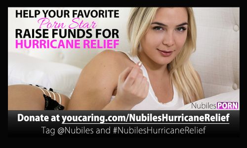 Nubiles Network Launches Fundraiser for Hurricane Victims