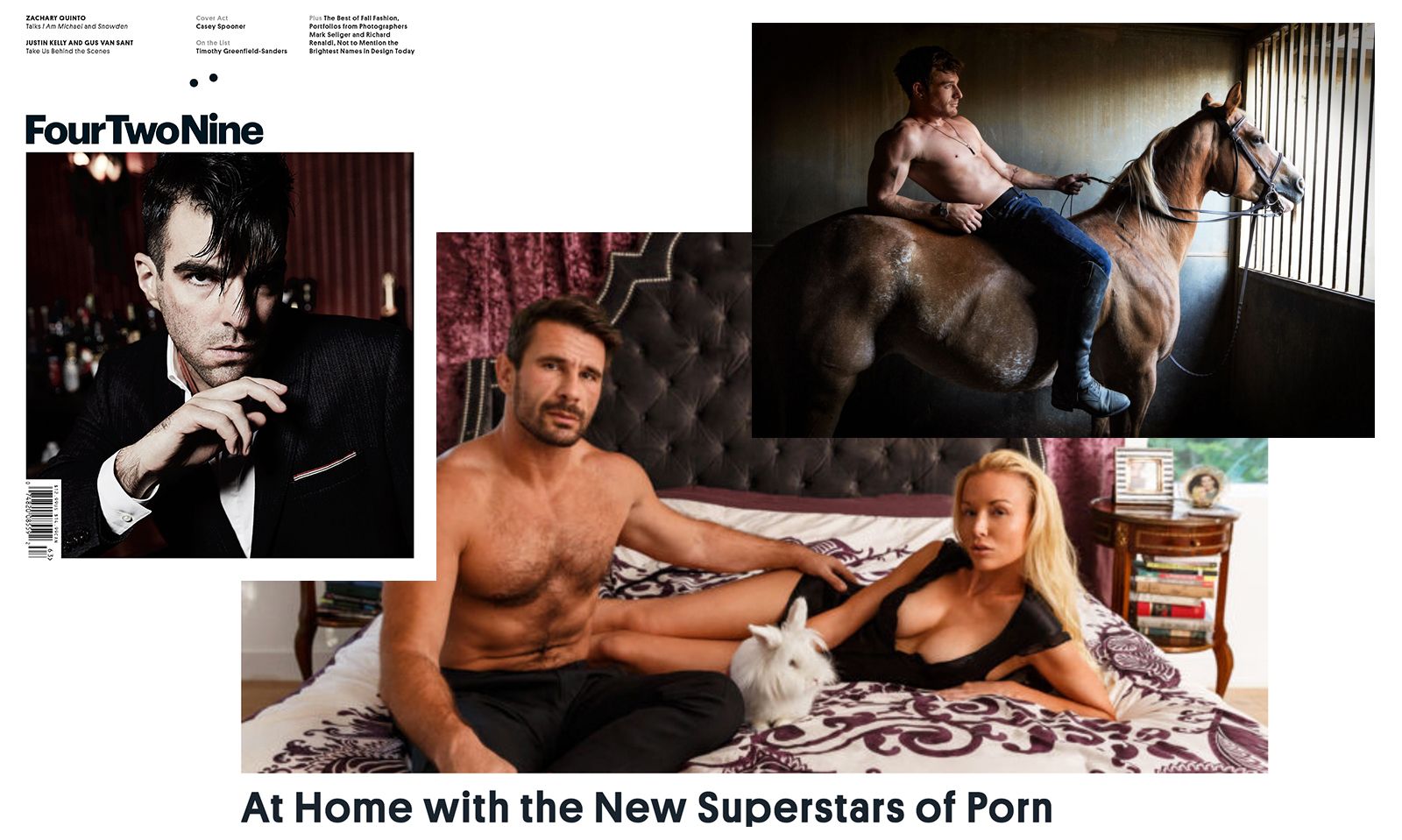 'FourTwoNine' Profiles Adult Stars in September Issue