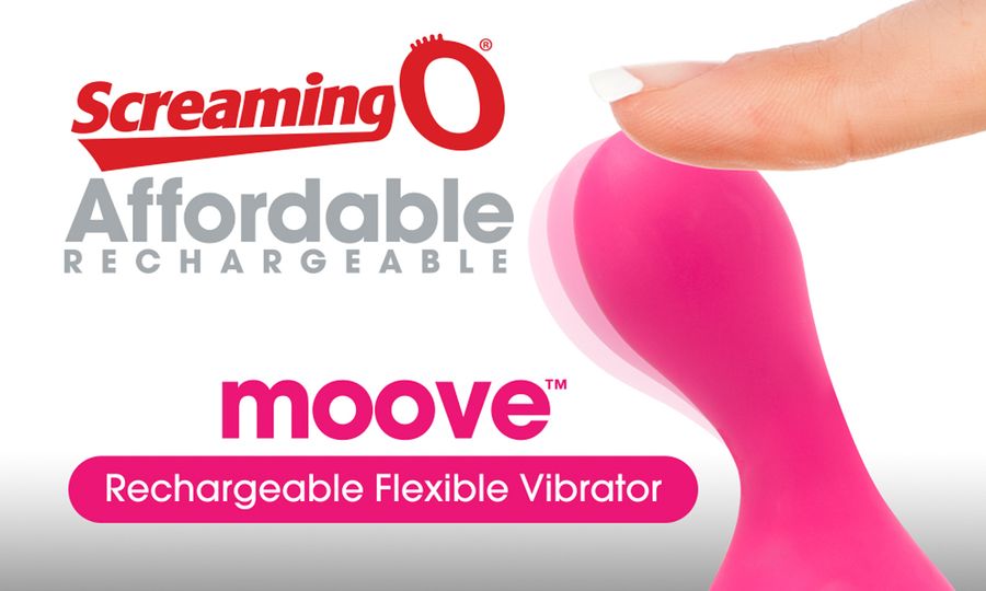 Rechargeable moove from Screaming O is Affordable Ecstasy