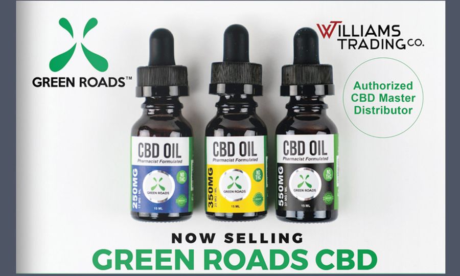 Williams Trading Co Launches Line of Green Roads CBD Products