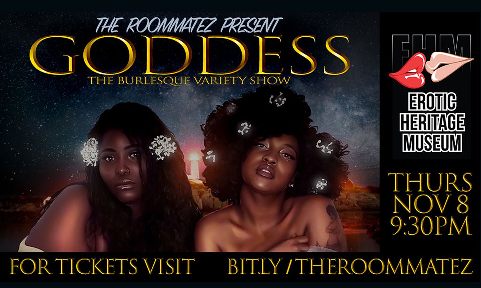 Erotic Heritage Museum To Hosts ‘Goddess’ Thursday, November 8