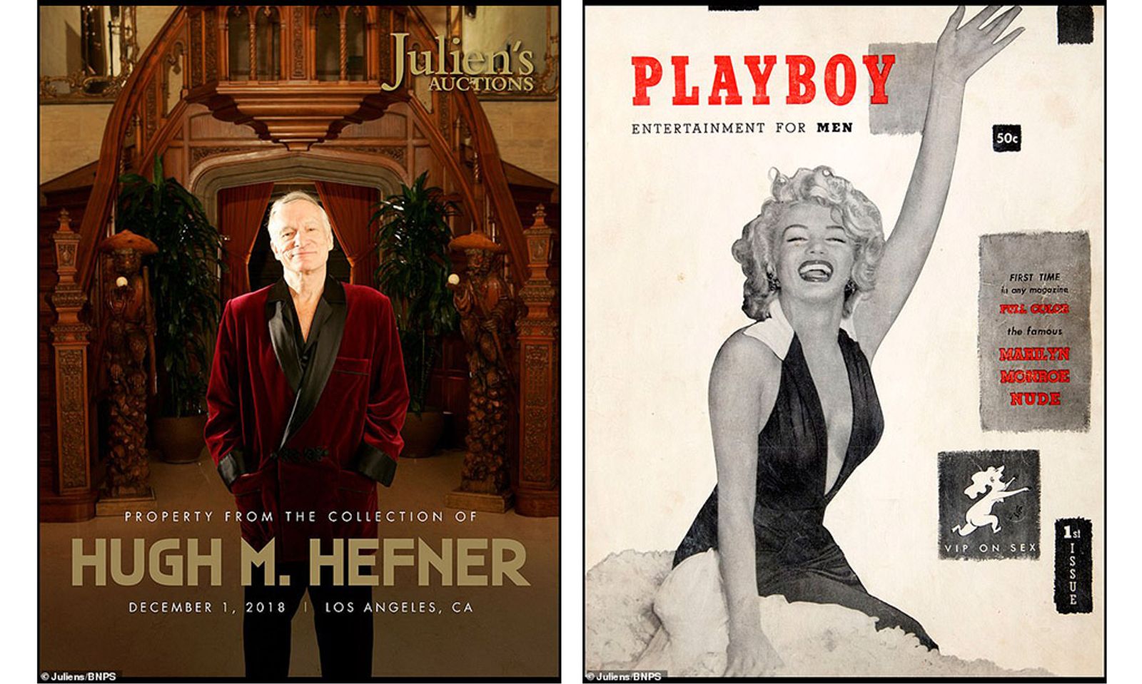 Want A Piece of Hugh Hefner's Life? It's On Auction On Nov. 30