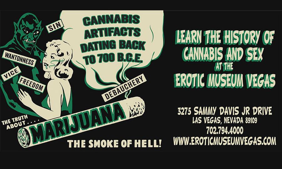 New Erotic Heritage Museum Exhibit Examines Sex & Cannabis