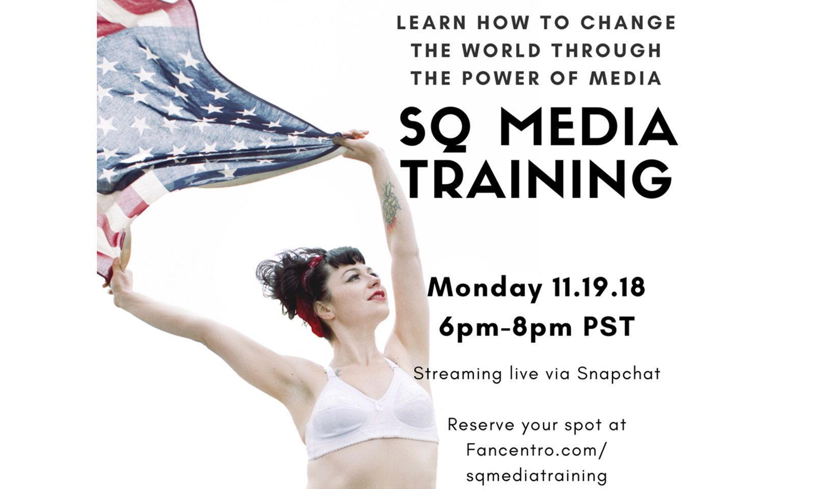 Catch Siouxsie Q's Media Training Course On FanCentro Tonight