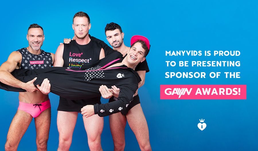 ManyVids Is the Presenting Sponsor of the 2019 GayVN Awards