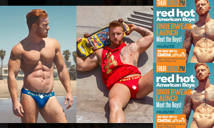 Red Hot Underwear Collection To Make LA Debut At Chi Chi LaRue's