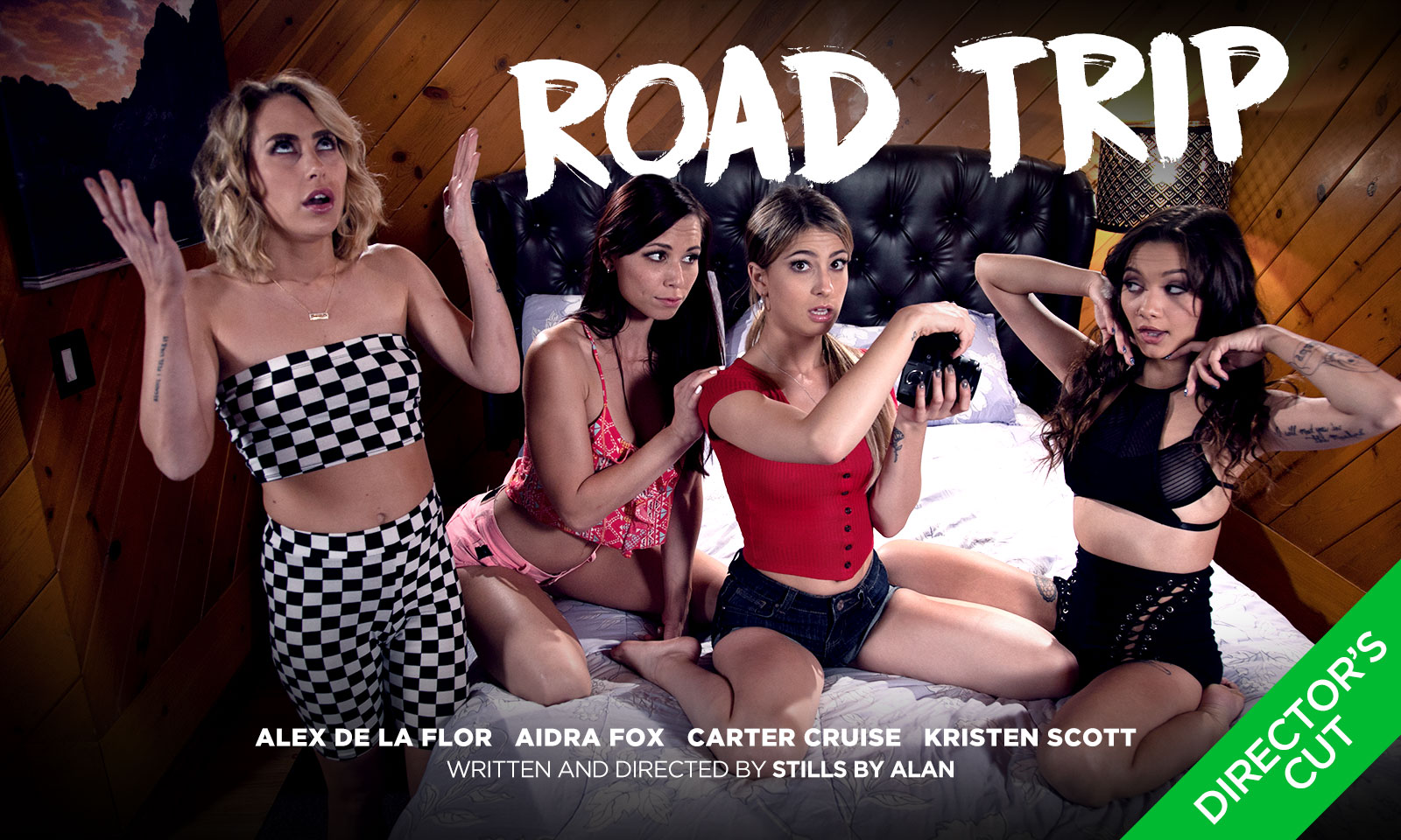 Girlsway New Fantasy Scene Has Kristen Scott On A 'Road Trip'