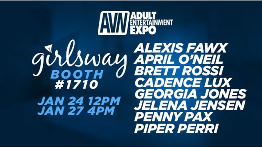 Girlsway Announces Official Booth Lineup for AEE