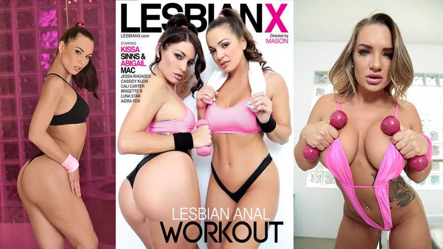 Talk About Ass Worship! Lesbian X Debuts ‘Lesbian Anal Workout’