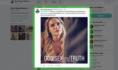 Mia Malkova Stars In Bollywood Film 'God, Sex and Truth'