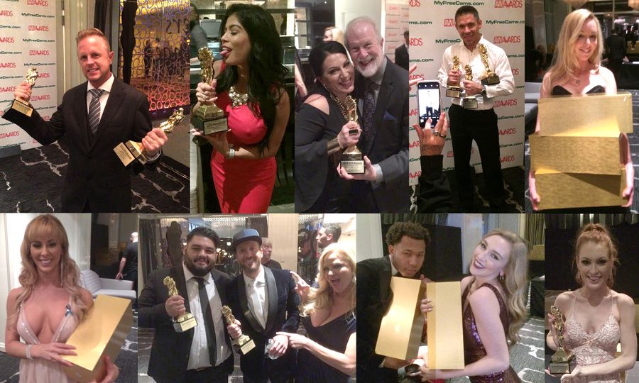 Gold Rush: Inside the Winners Lounge at the AVN Awards