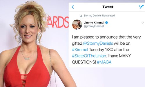 Stormy Daniels to Appear on 'Jimmy Kimmel Live!' Tonight