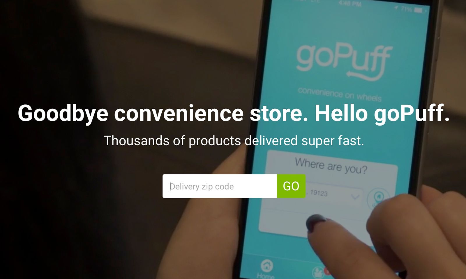 goPuff Delivery Service Can Bring Romance To Your Door